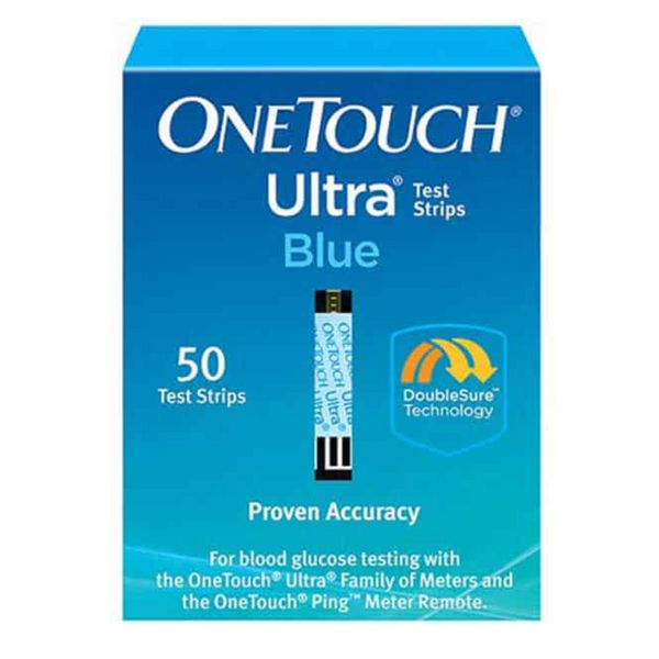 Lifescan OneTouch Ultra Blue Blood Glucose Test Strips