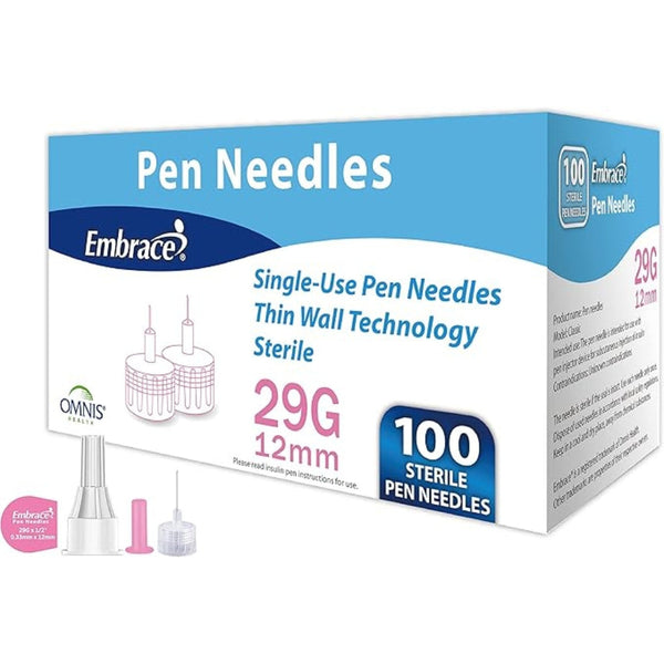 Omnis Health Embrace Pen Needles