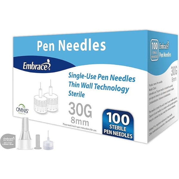Omnis Health Embrace Pen Needles