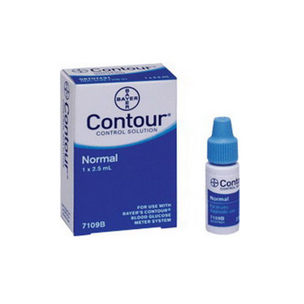 Bayer Contour Blood Glucose Control Solution, 1/2mL