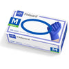 Medline FitGuard Blue Nitrile Exam Glove, Powder-Free with Textured Fingertips