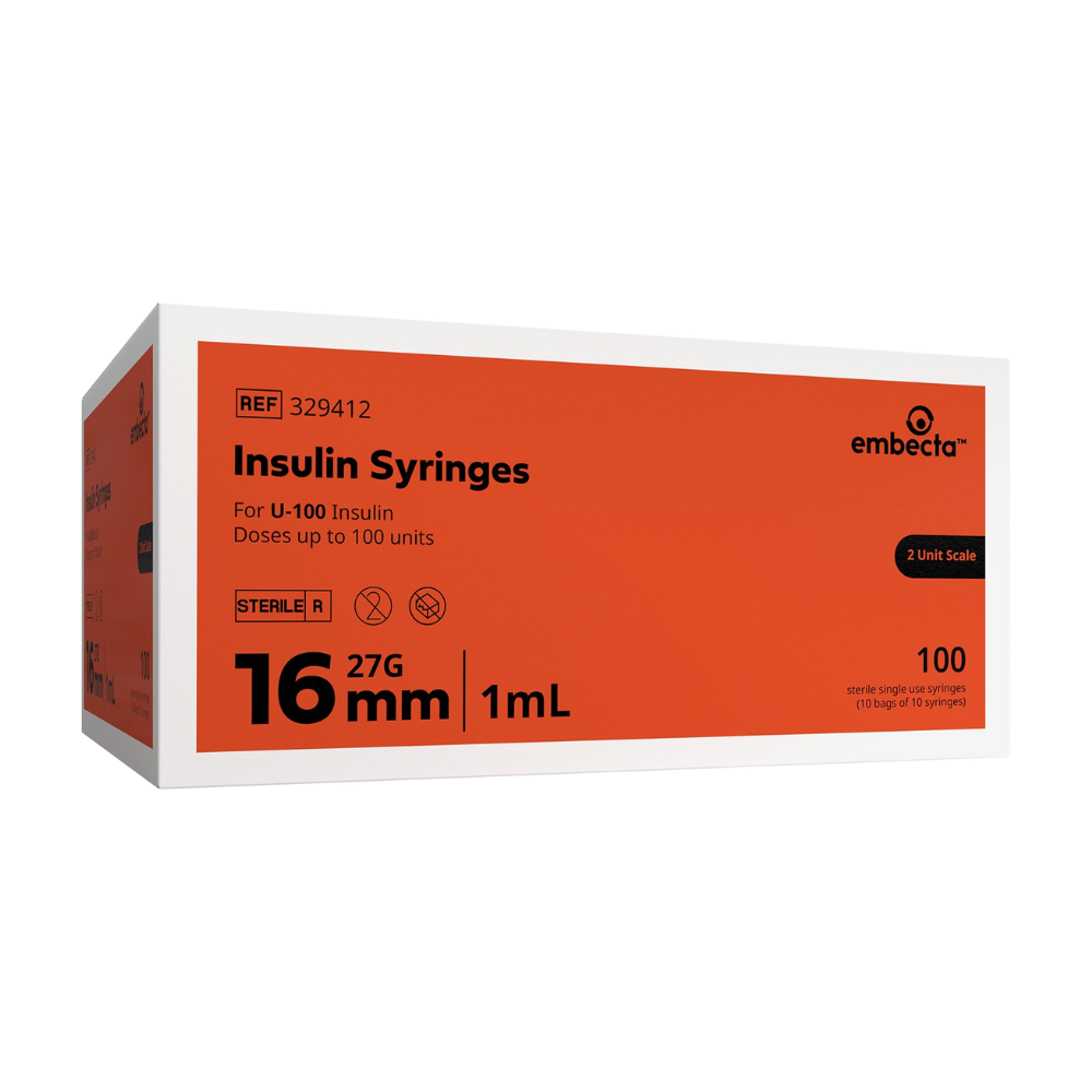 BD Micro-Fine IV Needle U100 Syringes, Becton Dickinson – Discreet ...