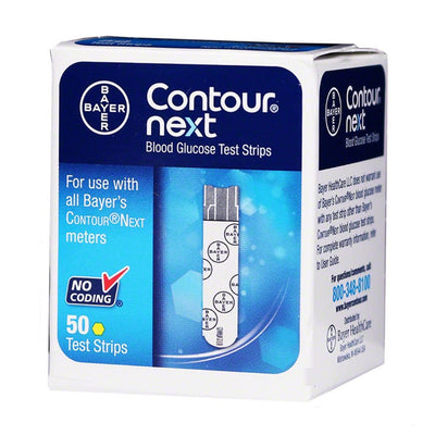 Bayer Contour Next Blood Glucose Test Strips