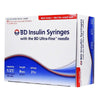BD Ultra-Fine Needle U100 Insulin Syringes, Becton Dickinson