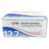 BD Ultra-Fine Needle U100 Insulin Syringes, Becton Dickinson