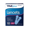 Trividia True Plus Lancets for TRUEdraw Lancing Device, 28/30/33G, Twist Top, Universal (Compatible with Most Lancing Devices)