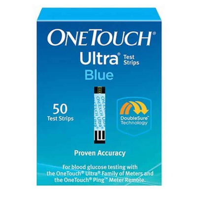 Lifescan OneTouch Ultra Blue Blood Glucose Test Strips