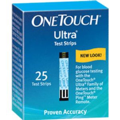 Lifescan OneTouch Ultra Blue Blood Glucose Test Strips