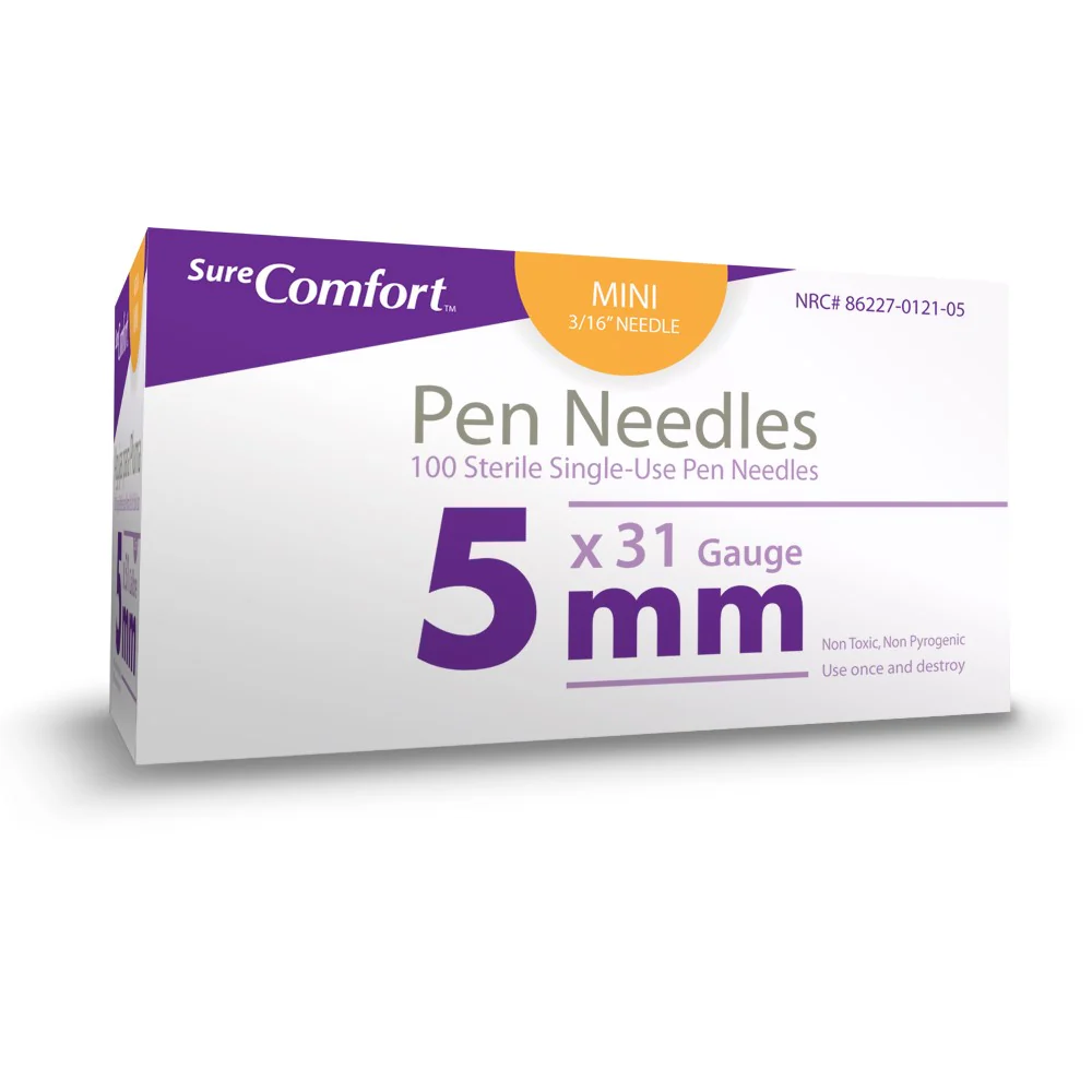 Allison Medical Sure Comfort Pen Needles, SureComfort – Discreet Allison Medical Sure Comfort Pen Needles, SureComfort – Discreet