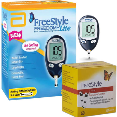 Abbott FreeStyle Freedom (Lite) Blood Glucose Test Strips / Meter / Monitoring Kits