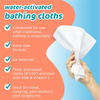 Kleen Test Pharma-C-Wipes Rinse-Free Water Activated Bathing Cloth, Scented