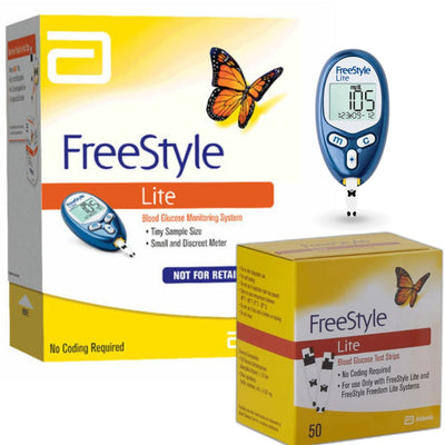 Abbott FreeStyle Freedom (Lite) Blood Glucose Test Strips / Meter / Monitoring Kits