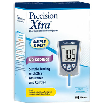 Abbott Precision Xtra Blood Glucose/Ketone Test Strips / Meter / Monitoring Kits