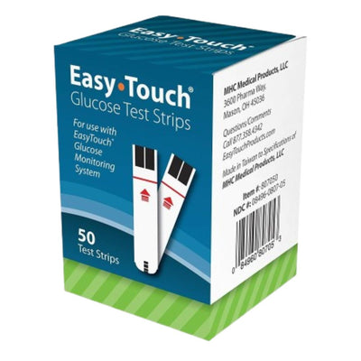 MHC EasyTouch Blood Glucose Test Strips / Meter / Monitoring Kit