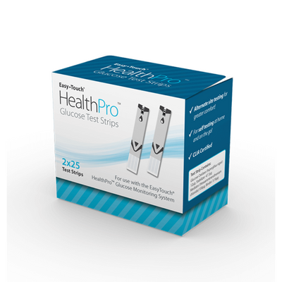 MHC EasyTouch HealthPro Blood Glucose Test Strips / Meter / Monitoring Kit