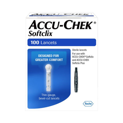 Accu-Chek Softclix Lancets, 28G (0.36 mm), 28 Gauge