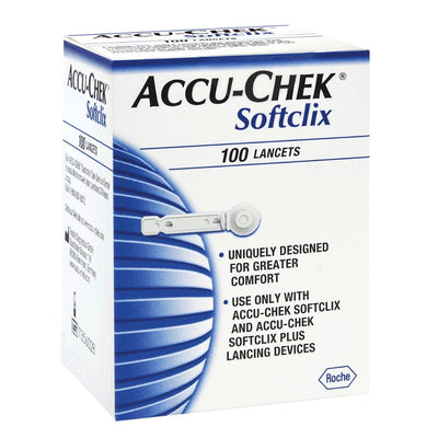 Accu-Chek Softclix Lancets, 28G (0.36 mm), 28 Gauge