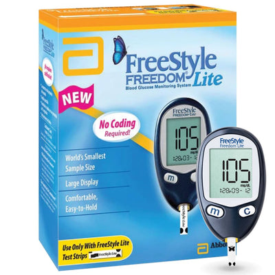 Abbott FreeStyle Freedom (Lite) Blood Glucose Test Strips / Meter / Monitoring Kits