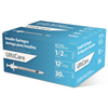 Ultimed UltiCare 30G 1/2in (12.7mm) 1/2cc (0.5mL) U100 Insulin Syringes, 30 Gauge (0.30mm), 09355