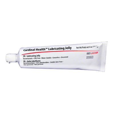 Cardinal Health Lubricating Jelly, Sterile, Water Soluble, Greaseless, Unscented, Latex-Free