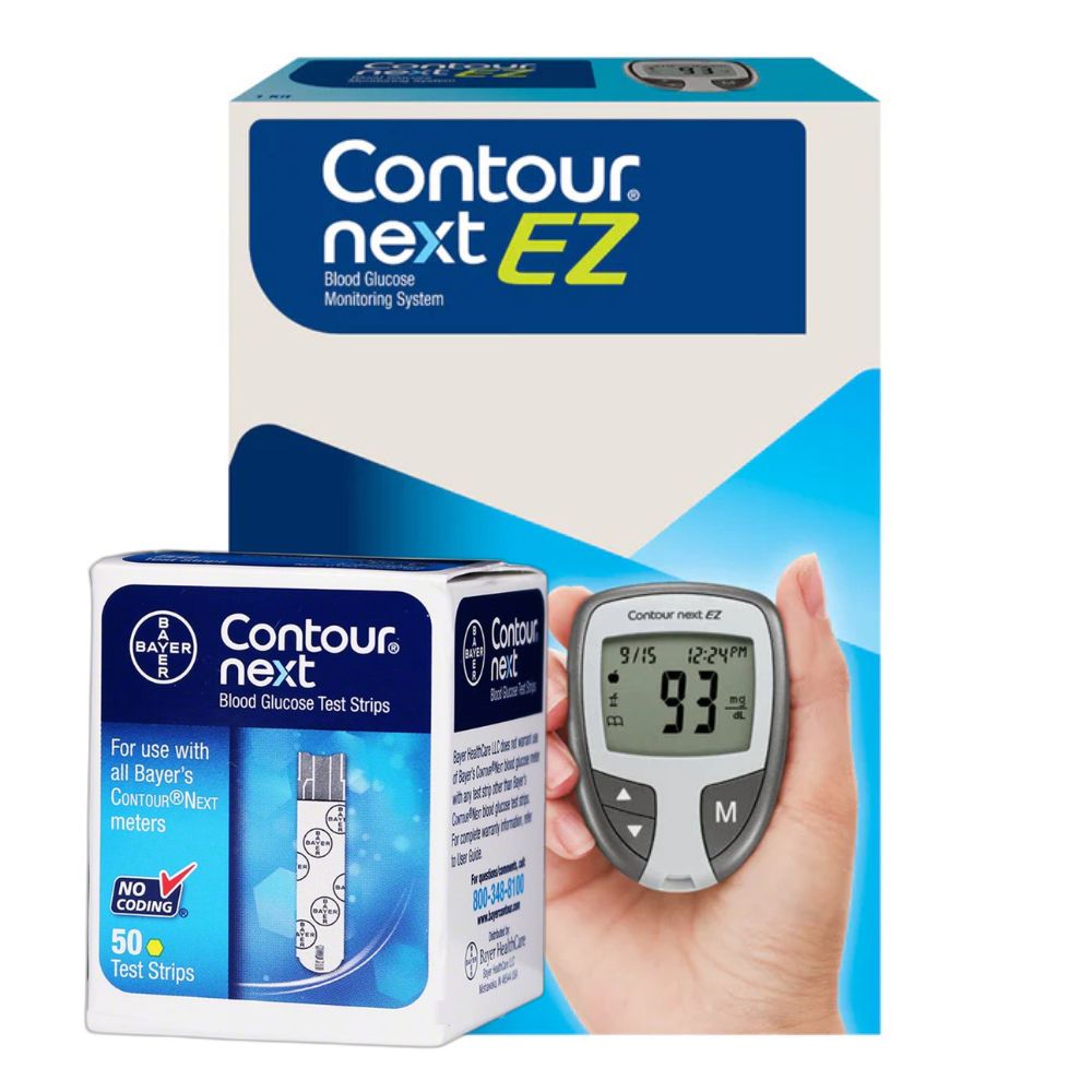 Bayer Contour Next Gen / EZ / ONE Blood Sugar Test Strips / Meters ...