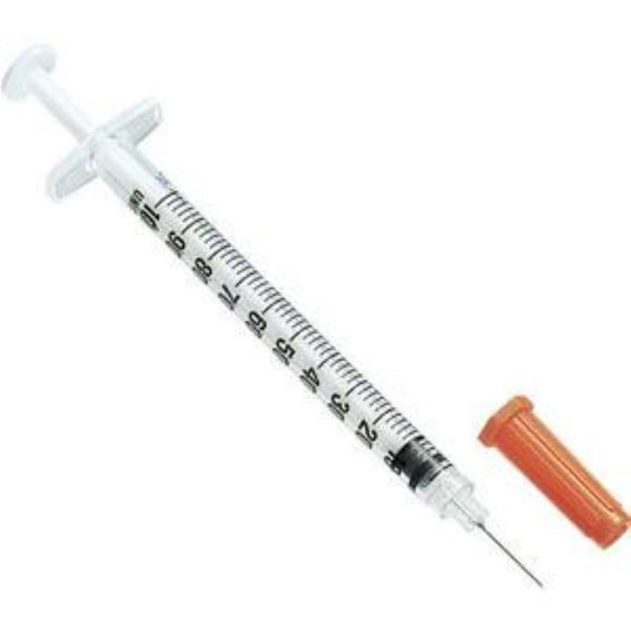 BD Veo 31G (0.25mm) 15/64in (6mm) 3/10cc (0.3mL) Becton Dickinson Ultra-Fine Needle U100 Insulin Syringes