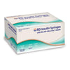 BD 31G (0.25mm) 5/16in (8mm) 1cc (1mL) Becton Dickinson Ultra-Fine Needle U100 Insulin Syringes