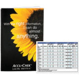 Accu-Chek Advantage Self-Test Diary Diabetic Logbook, Records Up To 15 Weeks Of Activity, 5900504