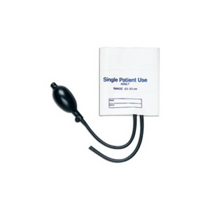 Briggs Healthcare Adult Single-Patient Use Inflation System for Manual Blood Pressure Monitoring Devices, Box of 5, 06-214-191