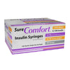 Allison Medical SureComfort 30G (0.30mm) 5/16in (8mm) 3/10cc (0.3mL) U100 Insulin Syringes