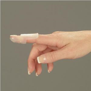 DeRoyal Stax Clear Plastic Finger Splint, Size 3, 9121-03