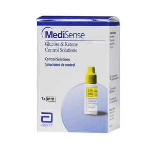 Abbott Diabetes Care MediSense Glucose & Ketone Normal Flow Blood Glucose Control Solution, 3mL, 80312