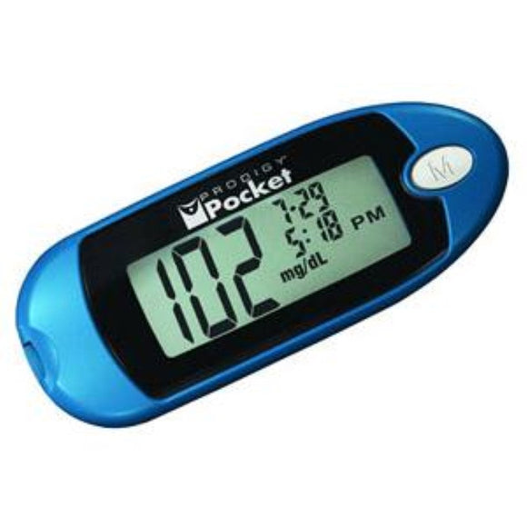 Prodigy Diabetes Care Pocket Blood Glucose Meter, Compact and Portable, No Coding, 050302