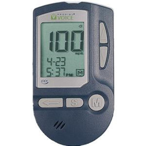 Prodigy Diabetes Care Voice Blood Glucose Meter, Lightweight and Portable, No Coding, 51900