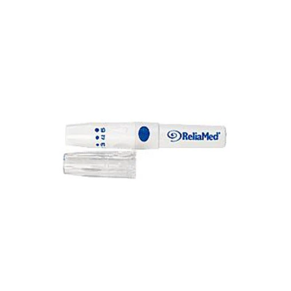 Cardinal Health Essentials Mini Lancing Device for Fingertip and Alternate Site Testing, L12000