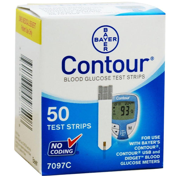 Bayer Contour Blood Glucose Test Strips (1200 count)